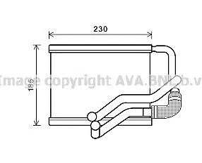 AVA QUALITY COOLING hy6314 -  Теплообменник, отопление салона